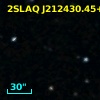 2SLAQ J212430.45+000456.7
