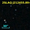 2SLAQ J212455.89+003938.8