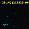 2SLAQ J212529.56+001232.9
