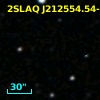 2SLAQ J212554.54-003345.4
