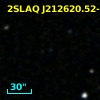 2SLAQ J212620.52-002025.8