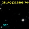 2SLAQ J212805.74+003101.1