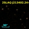 2SLAQ J213402.24+002416.2