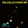 2SLAQ J213409.86-004617.7