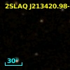 2SLAQ J213420.98-004611.9
