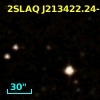 2SLAQ J213422.24-004005.1