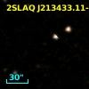 2SLAQ J213433.11-002602.9