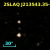 2SLAQ J213543.35-010523.1