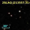 2SLAQ J213557.31+002518.5