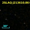 2SLAQ J213610.86+001506.6