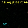 2SLAQ J213617.76-001441.1