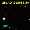2SLAQ J213636.34-003958.8