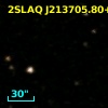 2SLAQ J213705.80+001723.5
