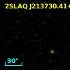 2SLAQ J213730.41+000157.3