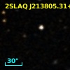 2SLAQ J213805.31+001952.4