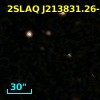 2SLAQ J213831.26-003759.5