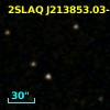 2SLAQ J213853.03-003547.0