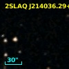 2SLAQ J214036.29+004613.2