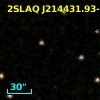 2SLAQ J214431.93-011414.8