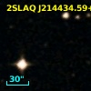 2SLAQ J214434.59+002706.2