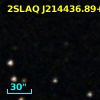 2SLAQ J214436.89+001034.3