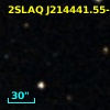 2SLAQ J214441.55-002011.7