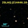 2SLAQ J214446.18-005144.9