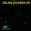 2SLAQ J214502.45-004620.4