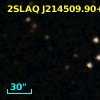 2SLAQ J214509.90+000614.8