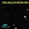 2SLAQ J214534.09+000345.5