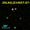 2SLAQ J214657.67-010551.5