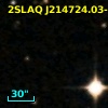 2SLAQ J214724.03-000752.7