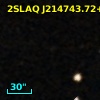 2SLAQ J214743.72+002449.2