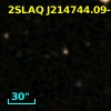 2SLAQ J214744.09-001119.7