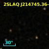 2SLAQ J214745.36-001043.3