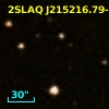 2SLAQ J215216.79-002624.2
