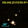 2SLAQ J215220.97+002415.4