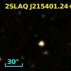 2SLAQ J215401.24+000421.0