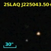 2SLAQ J225043.50+000028.2