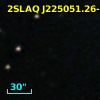 2SLAQ J225051.26-003637.5