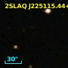 2SLAQ J225115.44+000011.1