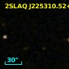 2SLAQ J225310.52+000241.7
