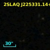 2SLAQ J225331.14+004024.5