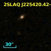 2SLAQ J225420.42-005153.8