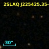 2SLAQ J225425.35-000433.3