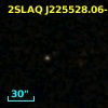 2SLAQ J225528.06-004442.8