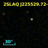2SLAQ J225529.72-004034.8
