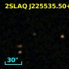 2SLAQ J225535.50+001313.4