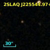 2SLAQ J225544.97+002011.1