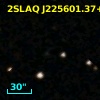 2SLAQ J225601.37+000833.9